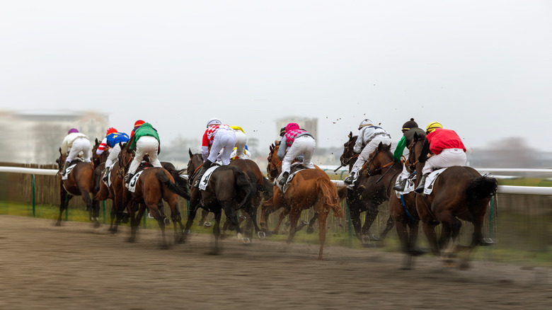 jockey's competing