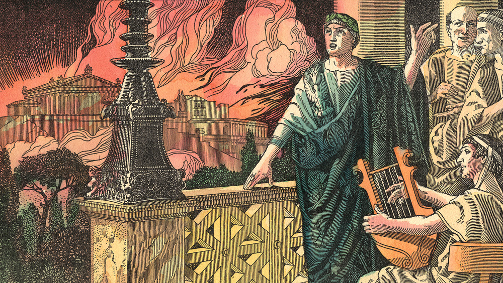 Nero while Rome burns