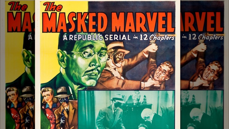 Movie poster for The Masked Marvel