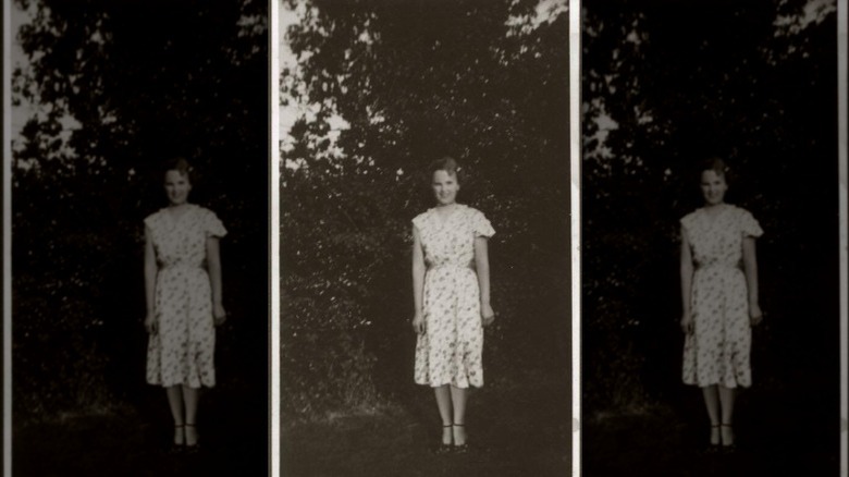 Betty Short standing arms to side