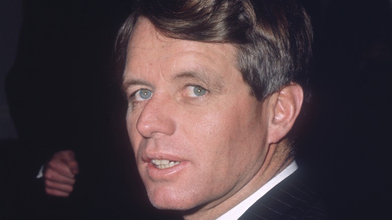 robert kennedy looking up