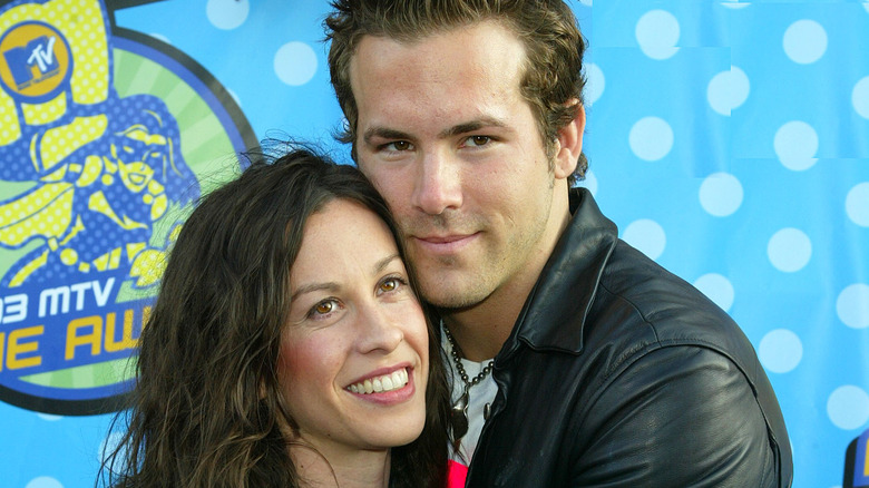 Alanis Morissette and Ryan Reynolds