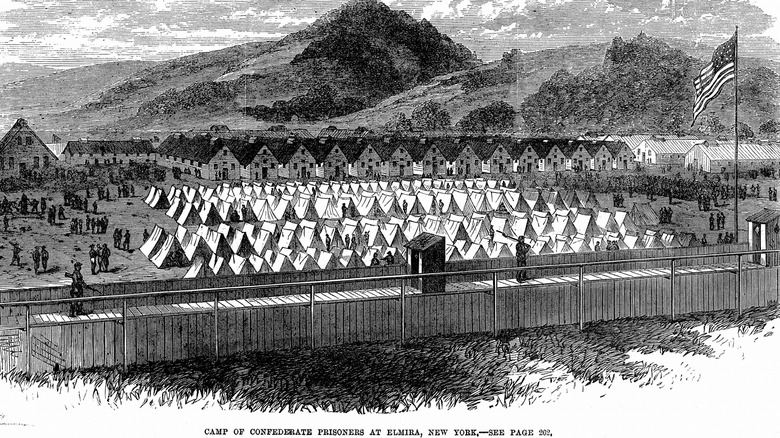 Elmira Prison Camp in New York