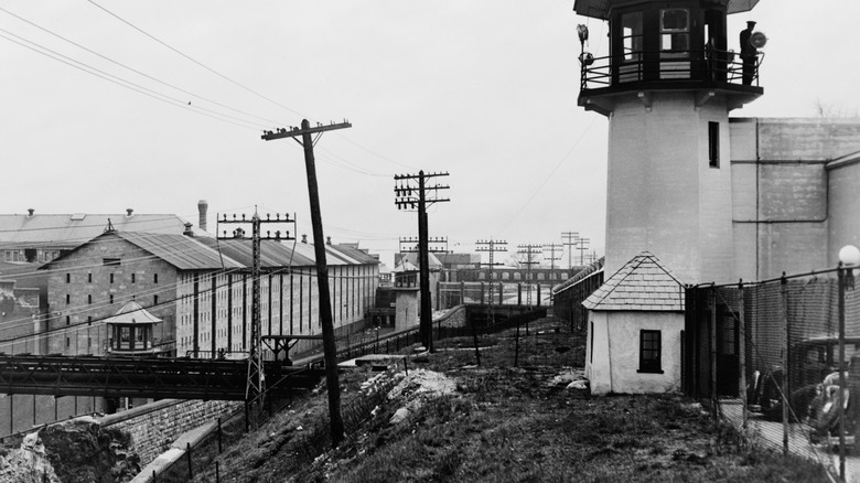 Outside view of Sing Sing Prison in New York