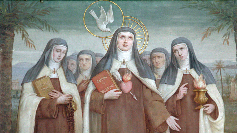 depiction of early saints