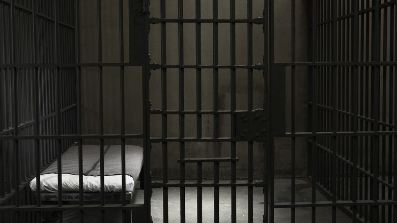 empty jail cell
