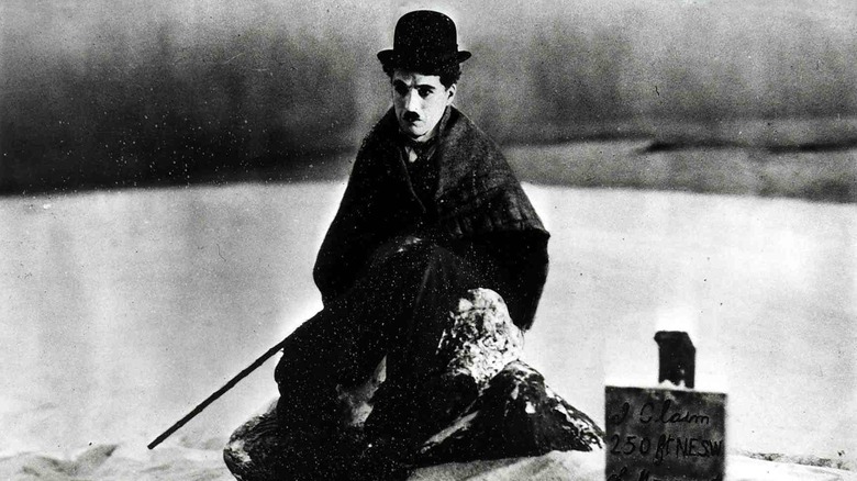 Charlie Chaplin in "The Gold Rush" 