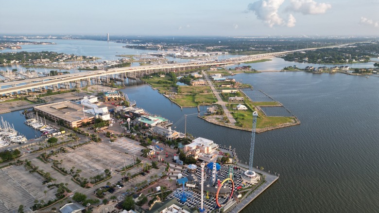 Arial image of Clear Lake, Texas