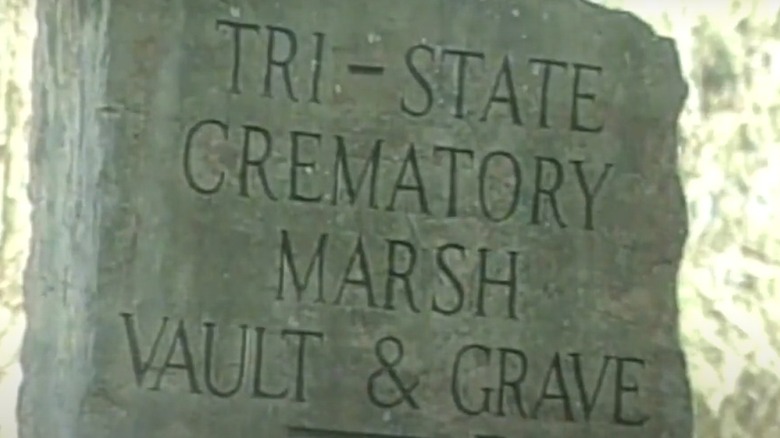 Sign from Tri-State Crematorium