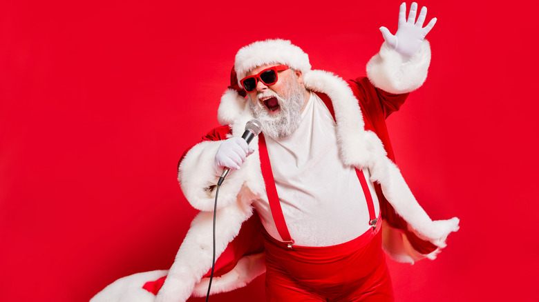 dancing santa