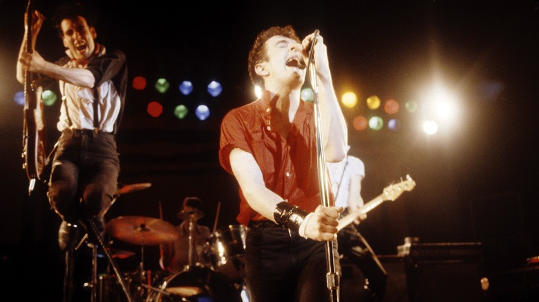 The Clash performing in 1980