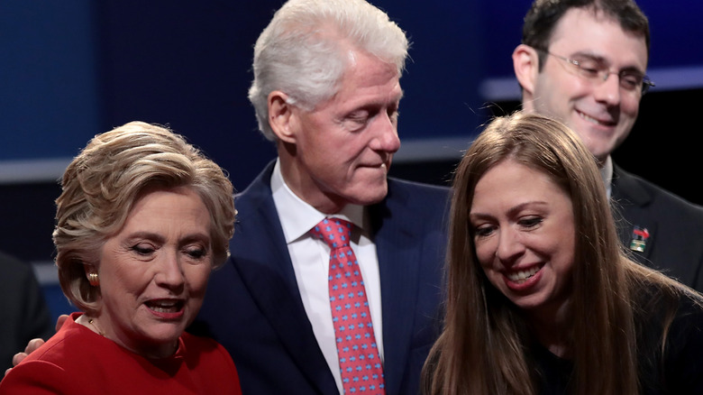 The Clinton family
