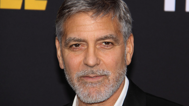 George Clooney at a premiere
