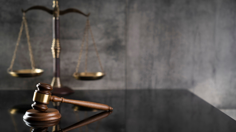 Scale and Gavel