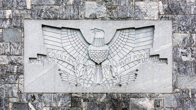 Plaque at West Point