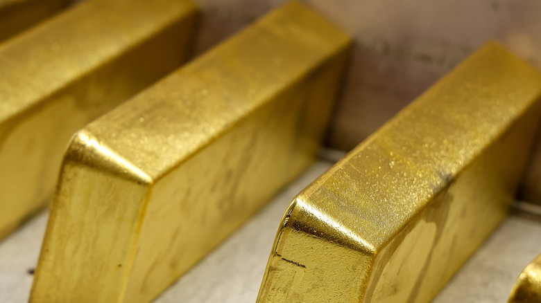 Gold ingots