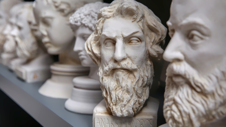 busts of ancients