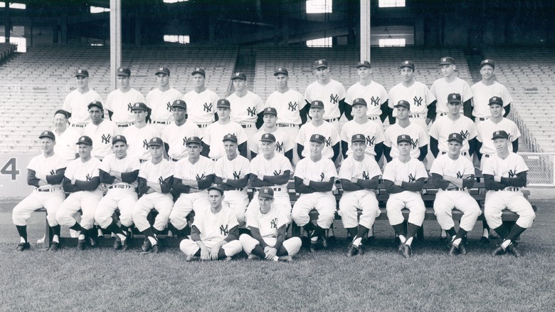 Yankees team photo, 1957