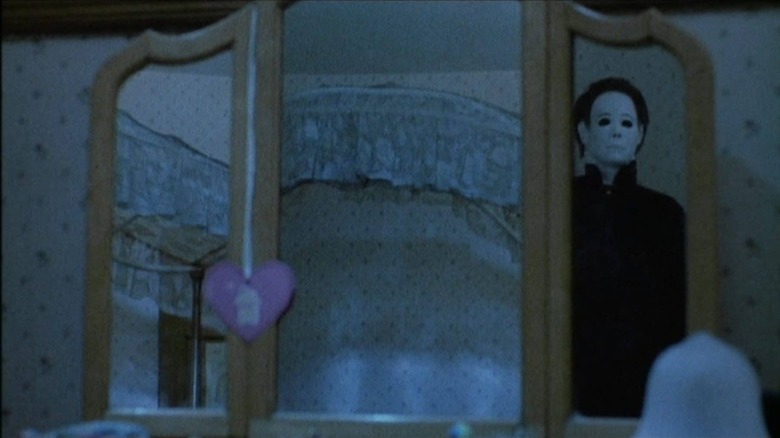Michael Myers in the mirror