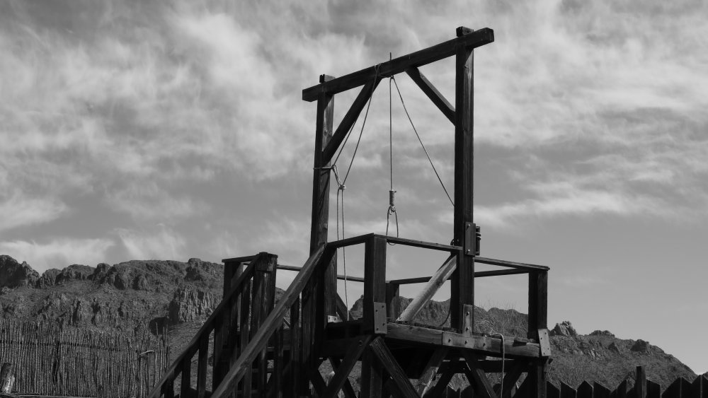 Gallows and hangman's noose