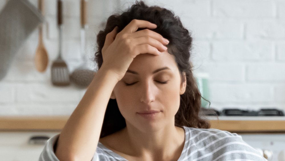 worried woman