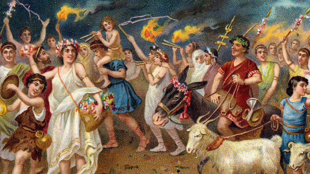 Saturnalia Christmas Day in Ancient Rome