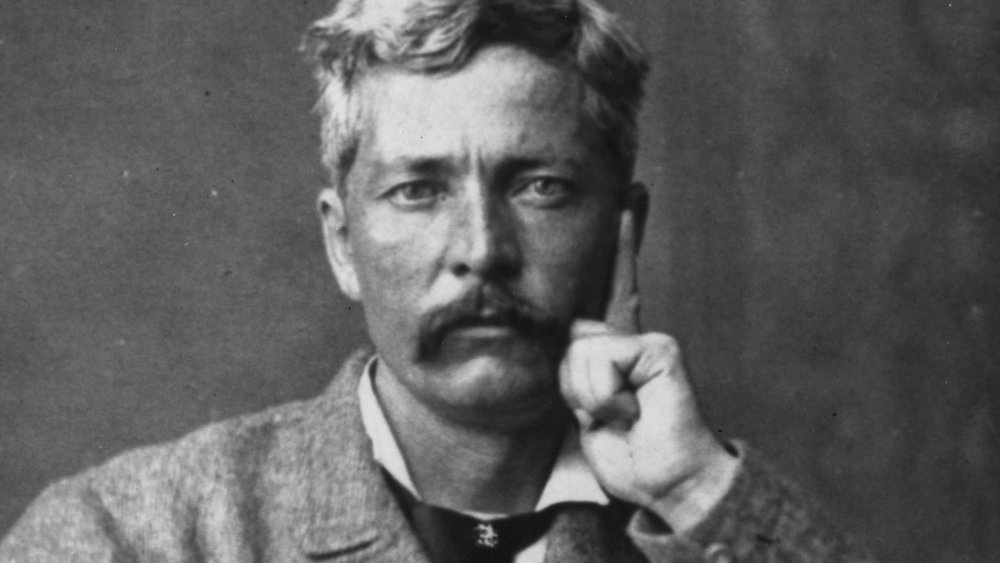 Henry Morton Stanley poses for a portrait