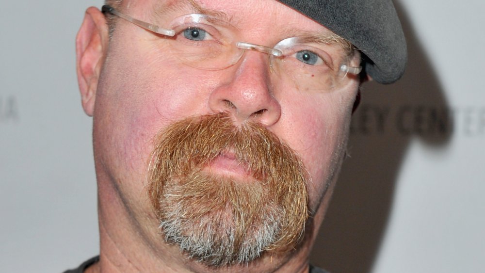 A close-up image of MythBusters' Jamie Hyneman