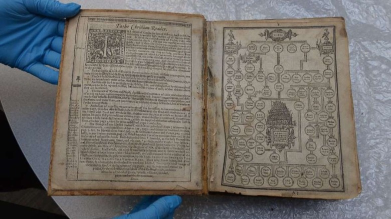 Geneva Bible recovered by the FBI