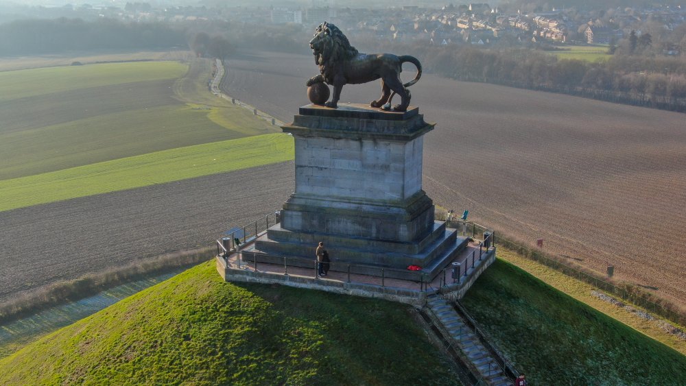 Monument at Waterloo Battlefield