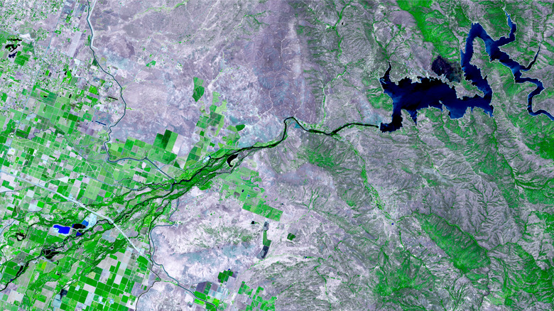 satelite image earth