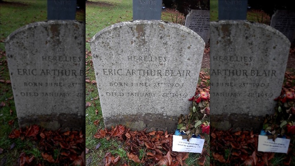 The grave of George Orwell