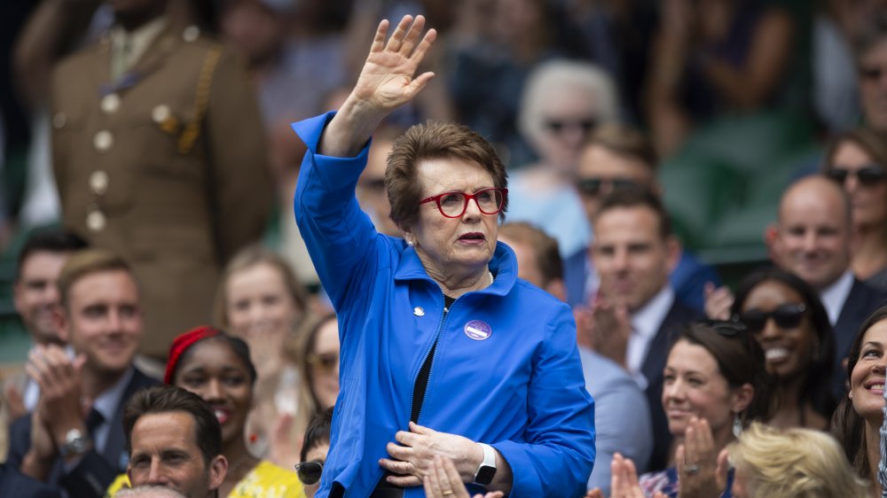 Billie Jean King on Day 6 of 2019 Wimbledon Championships