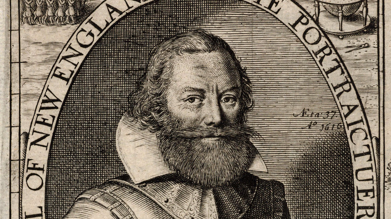 portrait of John Smith, approximately 1624