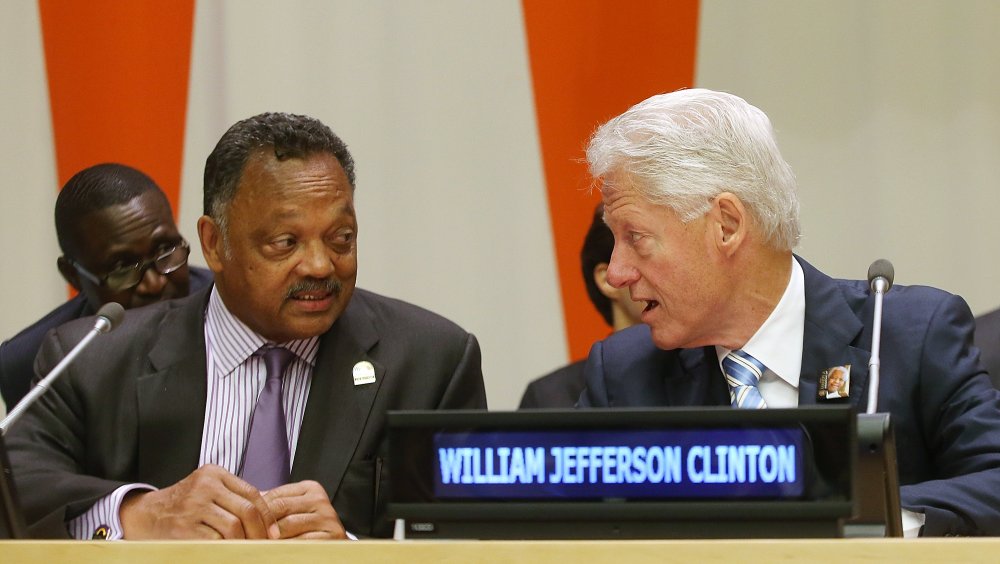 Jesse Jackson Bill Clinton