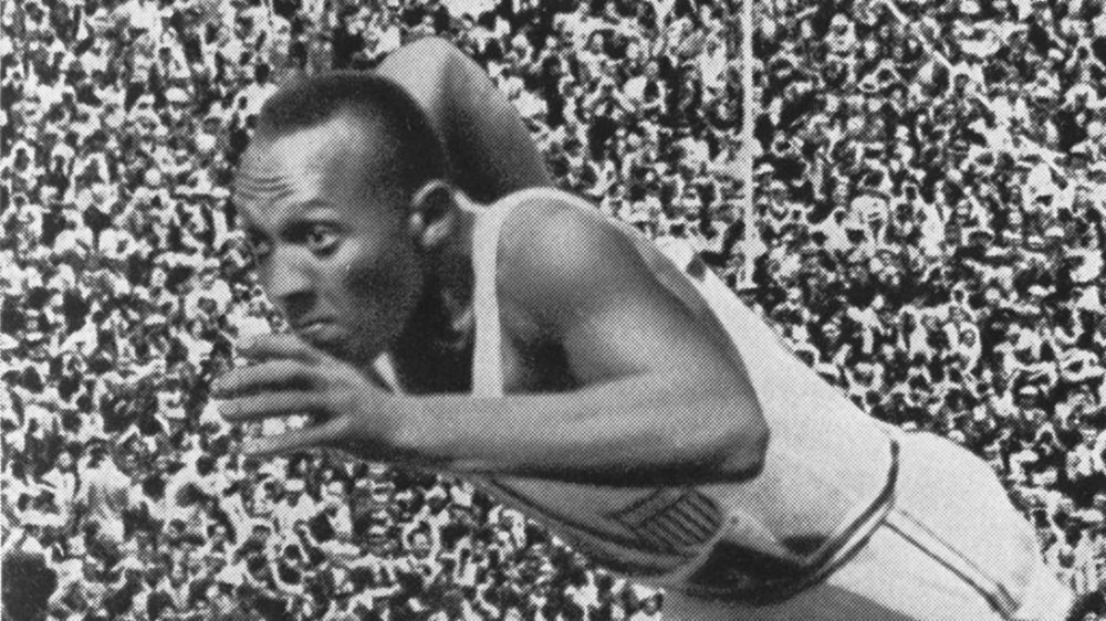 Jesse Owens at the 1936 Olympic Games
