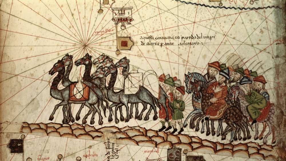 The Polos traveling caravan
