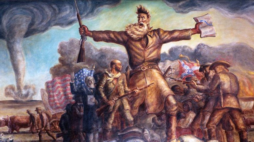Tragic Prelude, Portrait of John Brown