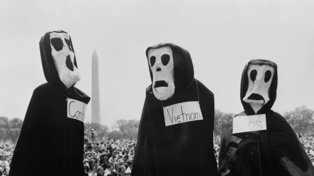 Vietnam war protesters