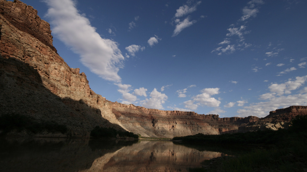 The Colorado River at Sunrise From Spanish Bottom in Cataract Canyon