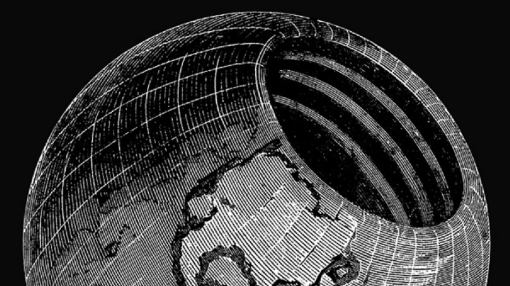 A depiction of Symmes' concentric inner Earths