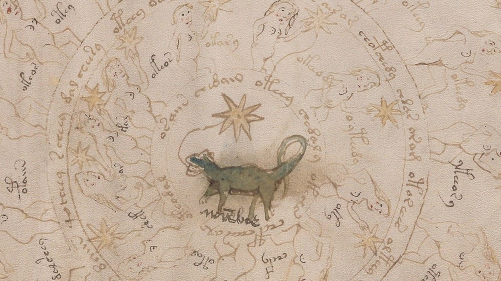 Voynich Manuscript 73r astrological