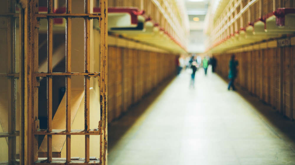 Corridor in a penitentiary