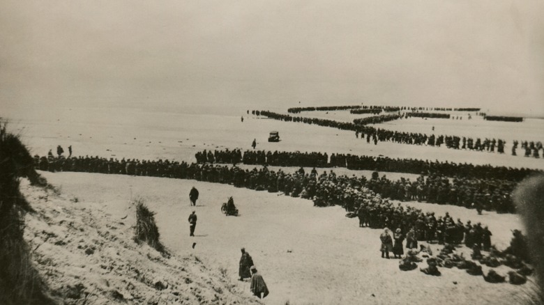 Allied troops at Dunkirk