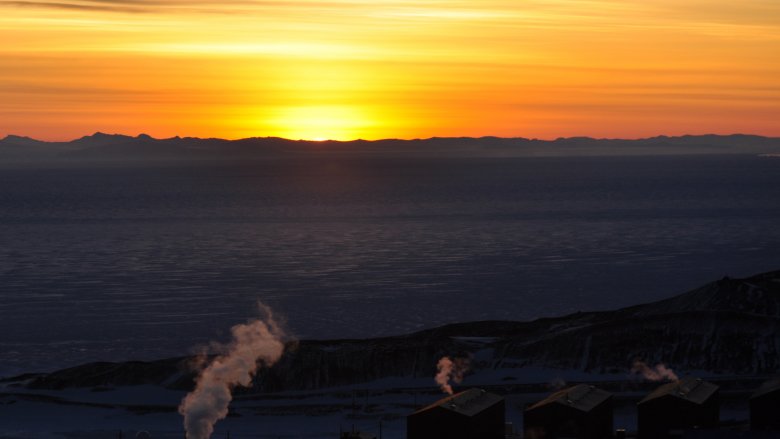Antarctica night