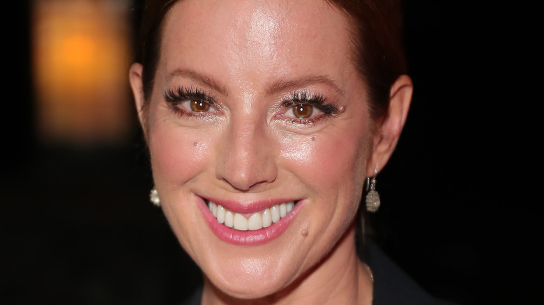 Sarah McLachlan smiling