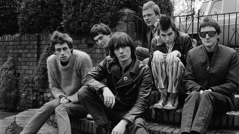 Boomtown Rats pose for band photo