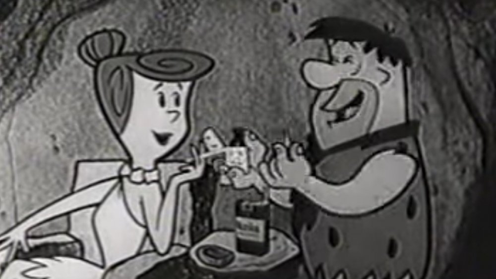 Winston cigarette Flintstones commercial