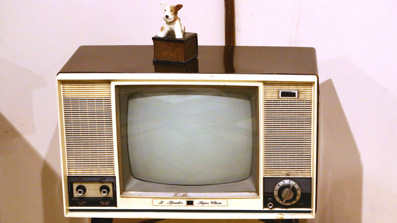 A 1950s television set