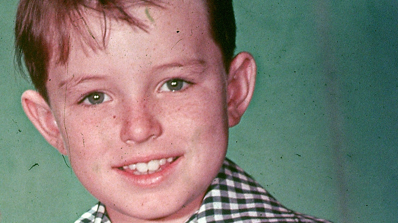 Young Jerry Mathers smiling